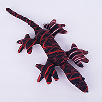 Gecko, Sand Filled Safari Animal And Paint