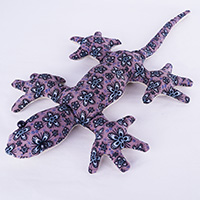 Gecko, Sand Filled Safari Animal And Paint