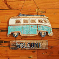 Wooden Wallhanging, Handmade From Albesia Wood