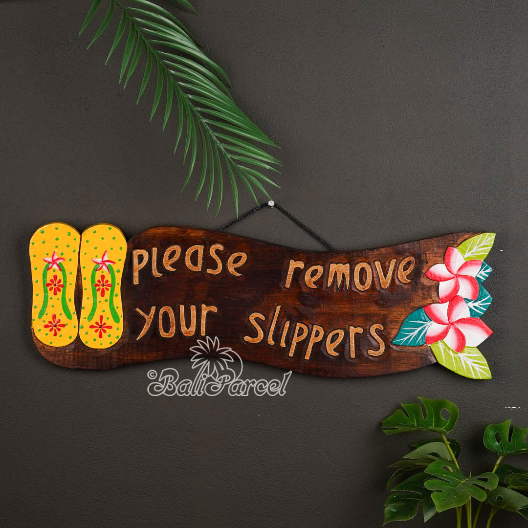 Wooden Wallhanging Sign, Hand Made From Albesia Wood
