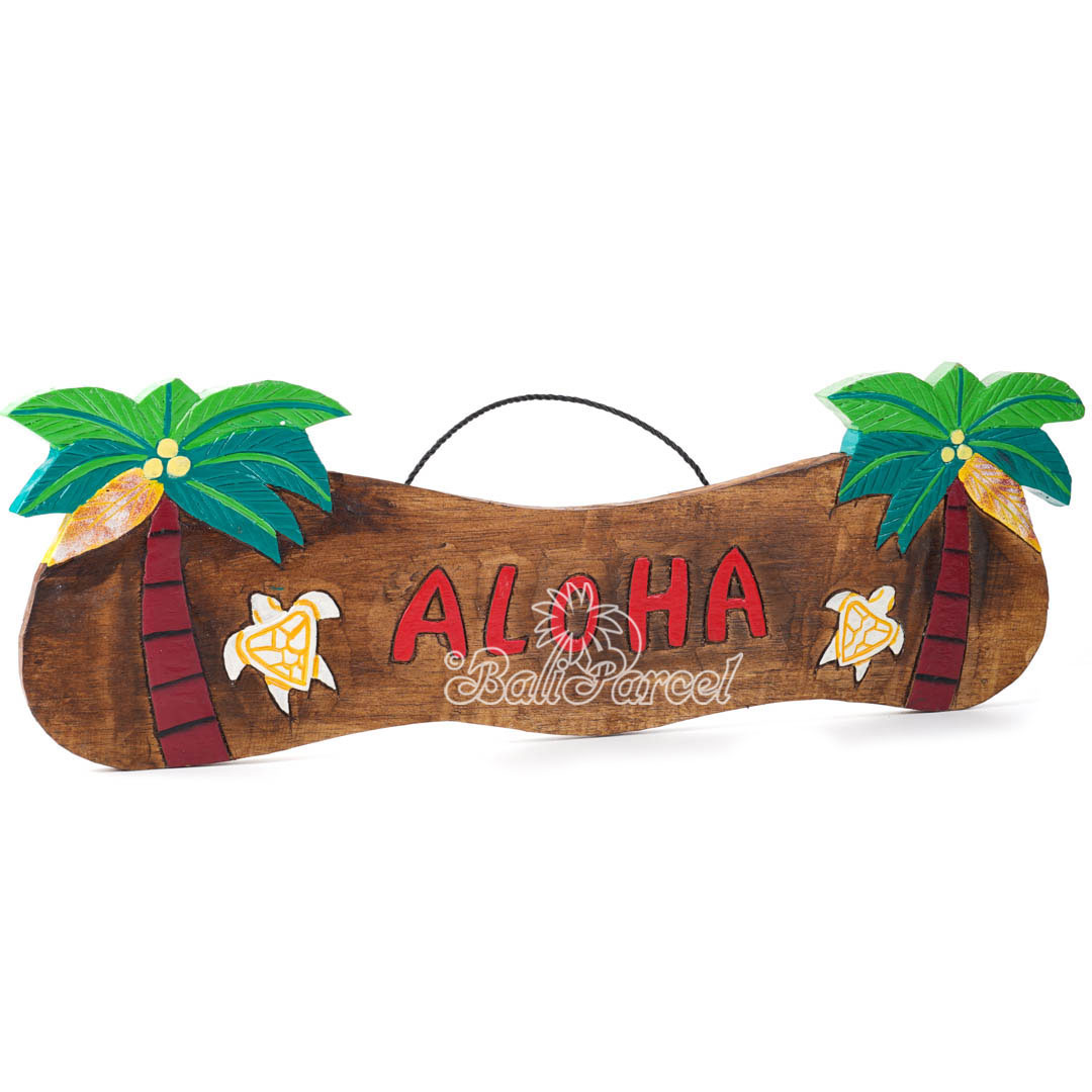 Wooden Wallhanging Sign, Hand Made From Albesia Wood