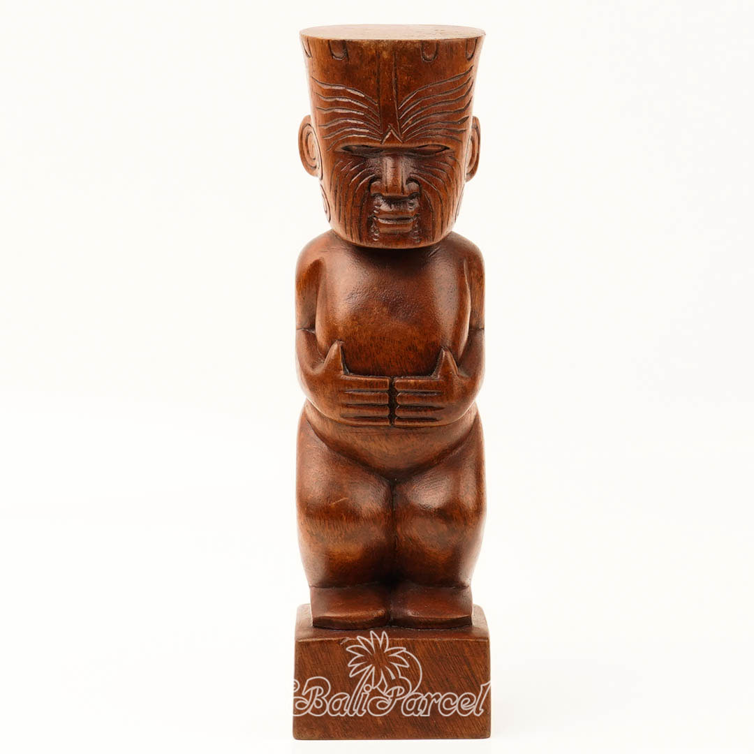 The Tiki Statue, Handmade From Suar Wood