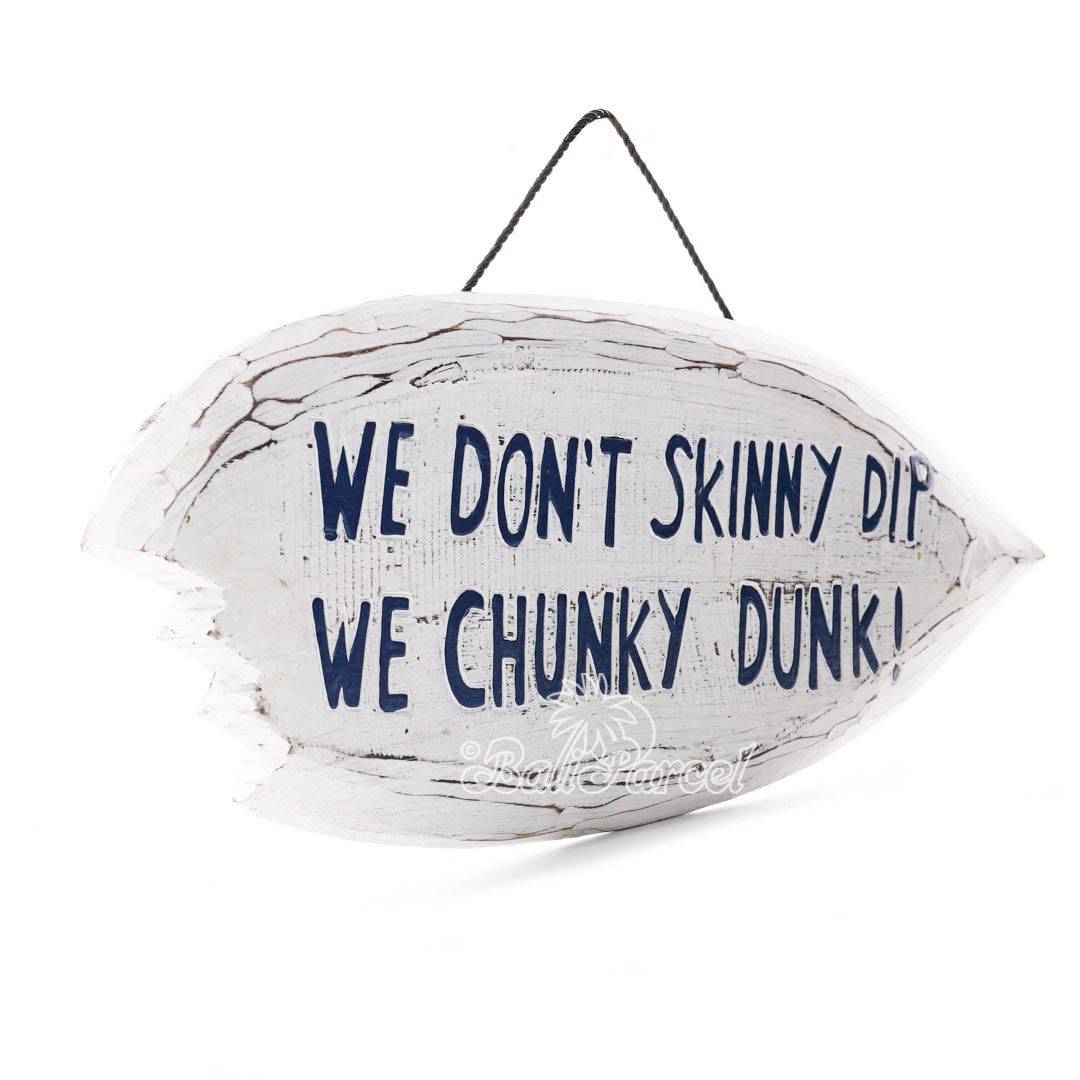 Wooden Wallhanging Sign, Hand Made From Albesia Wood