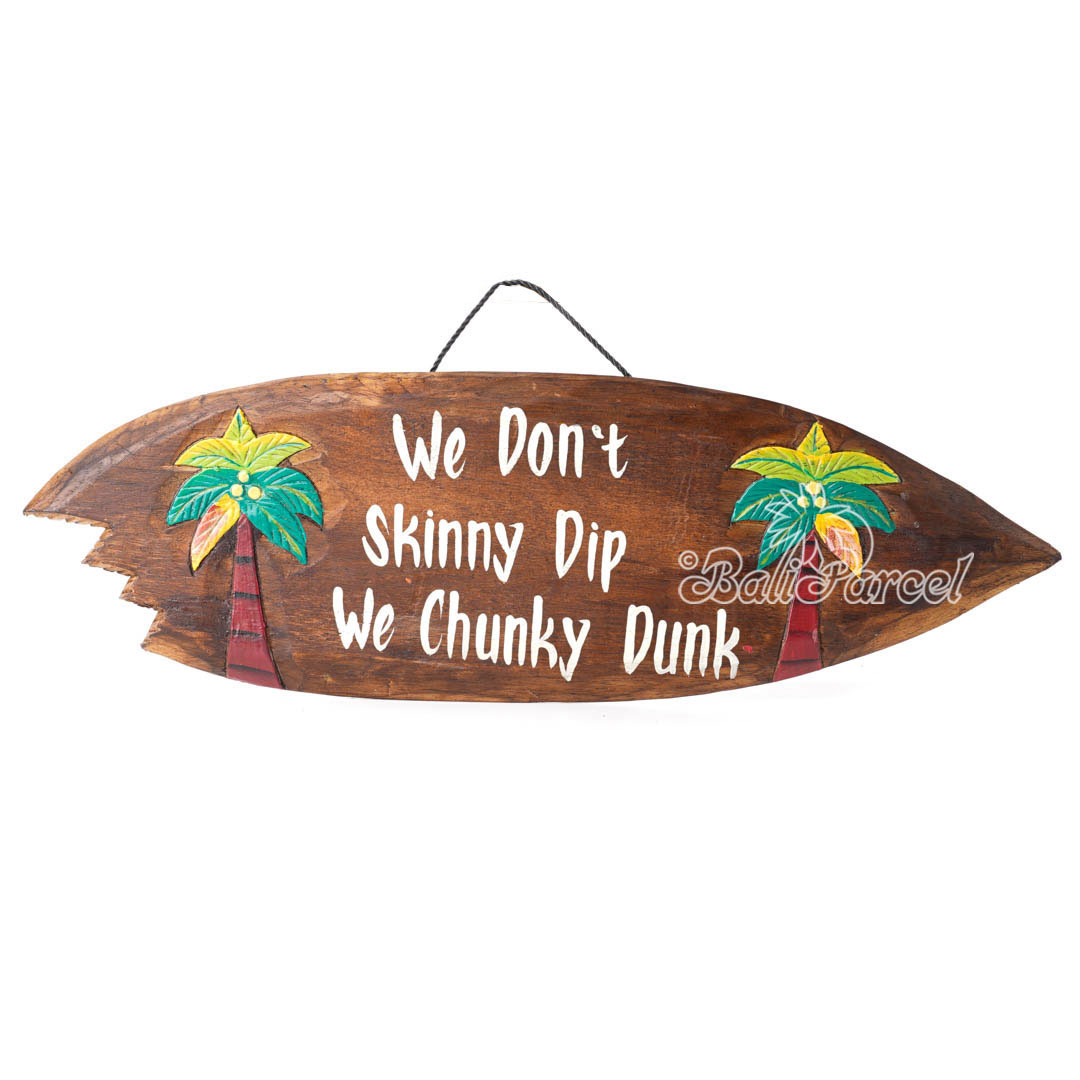 Wooden Wallhanging Sign, Hand Made From Albesia Wood