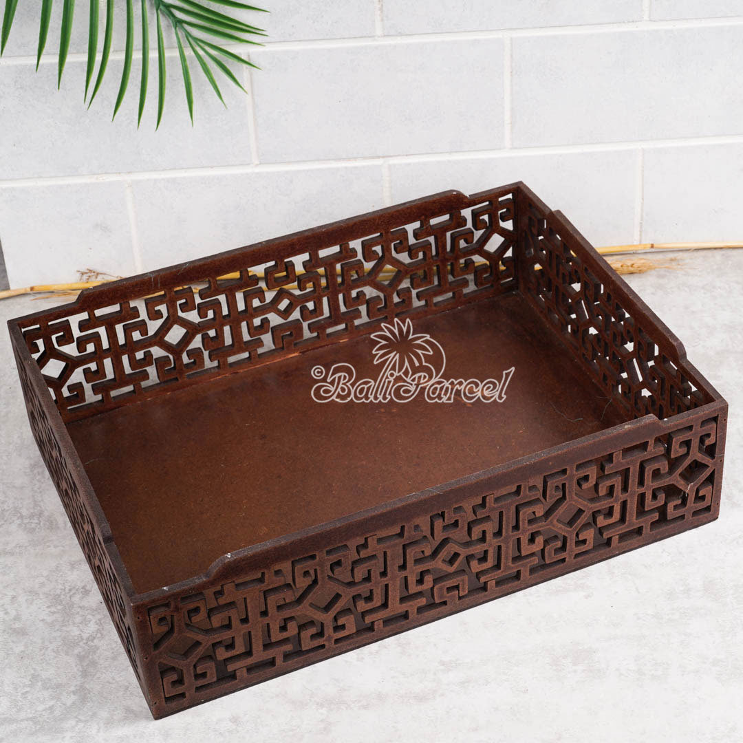 Tray, Handmade From Hardboard/ MDF