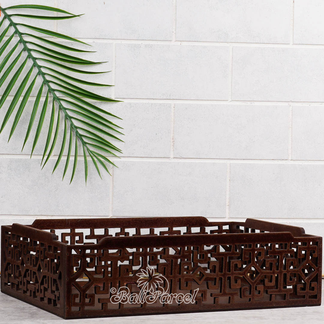 Tray, Handmade From Hardboard/ MDF