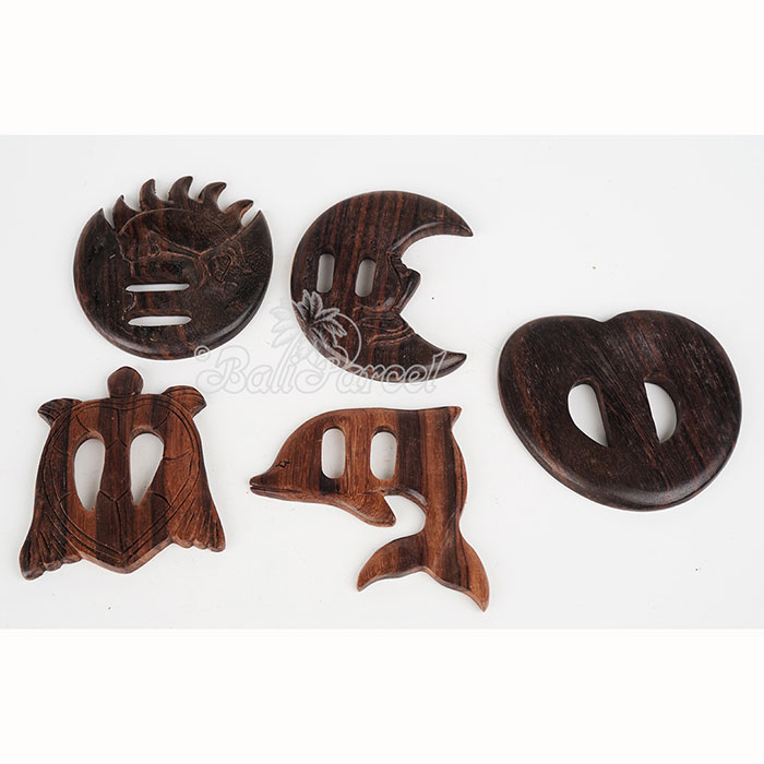 Sarong Ties, Handmade From Sono Wood
