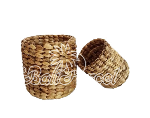 Beautiful Home Decoration Basket, Handmade With Water Hyacinth Set Of 2