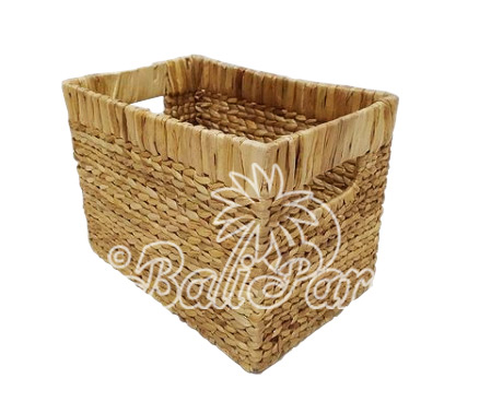 Beautiful Home Decoration Basket, Handmade With Water Hyacinth 
