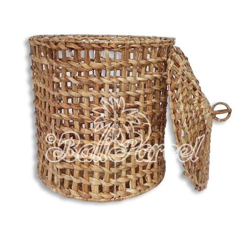 Beautiful Home Decoration Basket, Handmade With Water Hyacinth 
