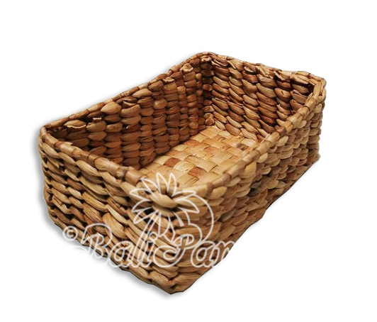 Beautiful Home Decoration Basket, Handmade With Water Hyacinth 