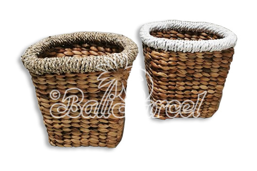 Beautiful Home Decoration Basket, Handmade With Water Hyacinth 