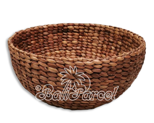 Beautiful Home Decoration Basket, Handmade With Water Hyacinth 
