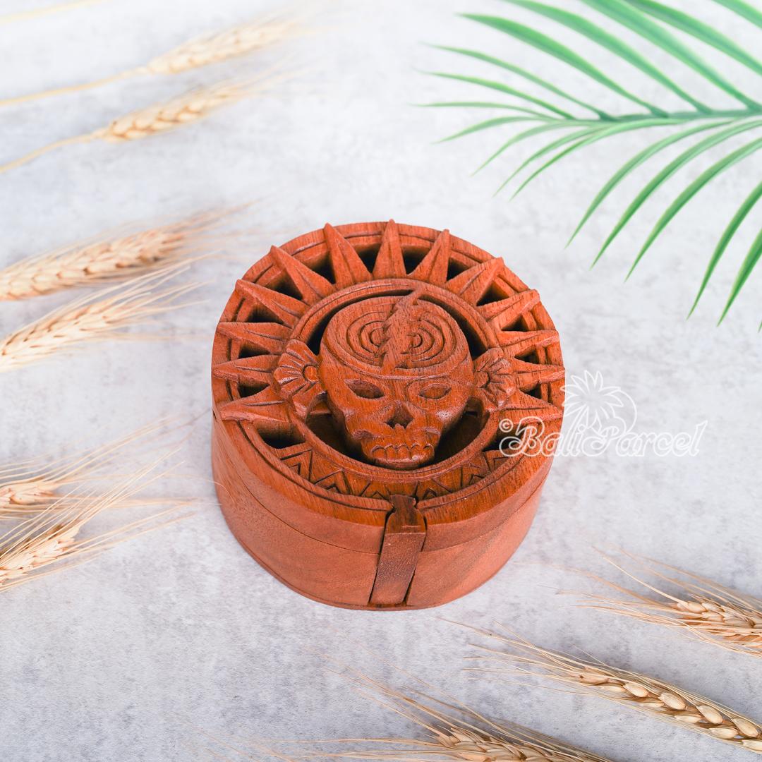 Wooden Box, Hand Made From Suar Wood.
