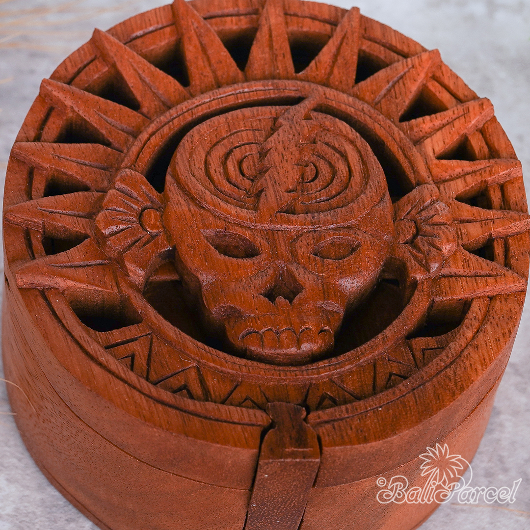 Wooden Box, Hand Made From Suar Wood.