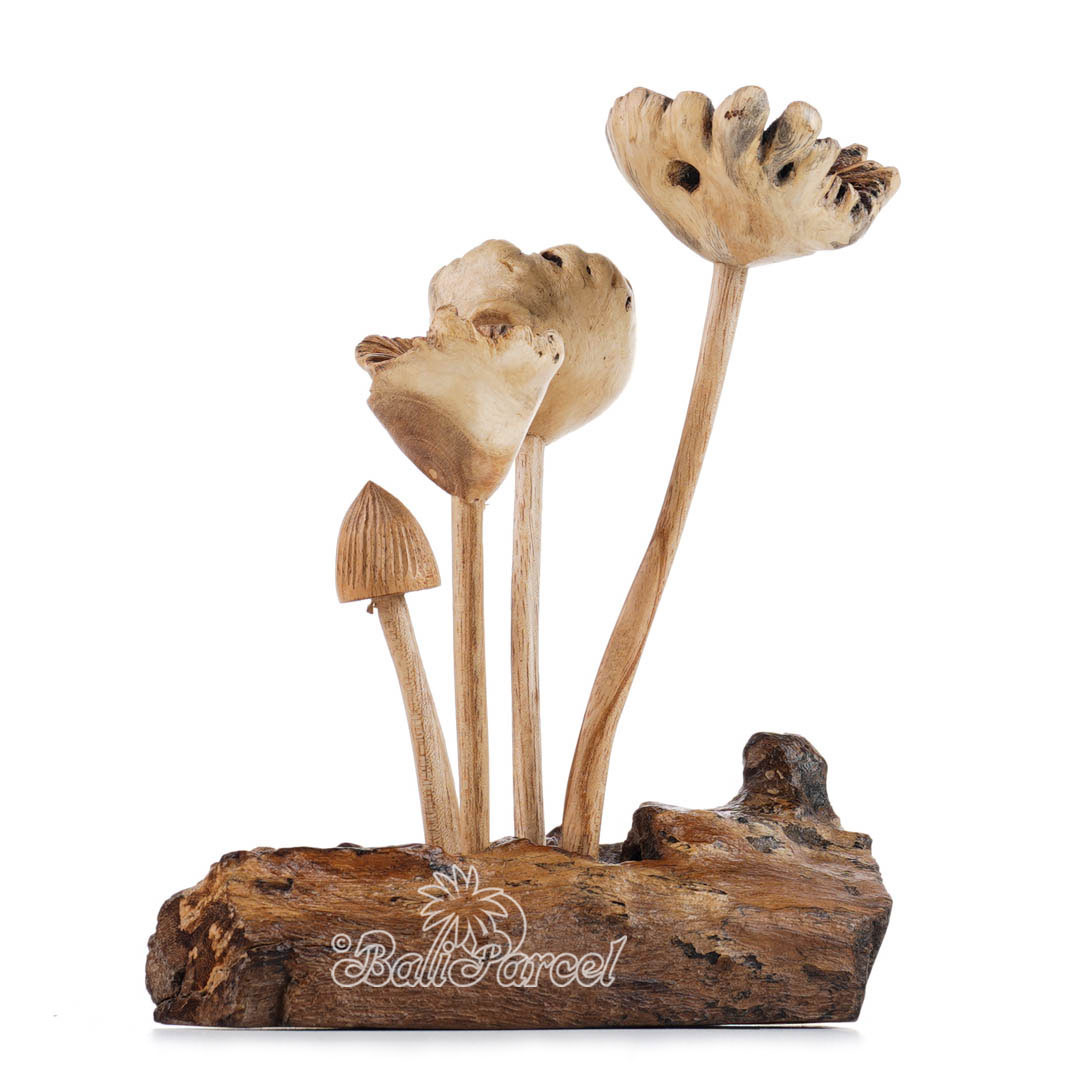 Wooden Parasite With Stand