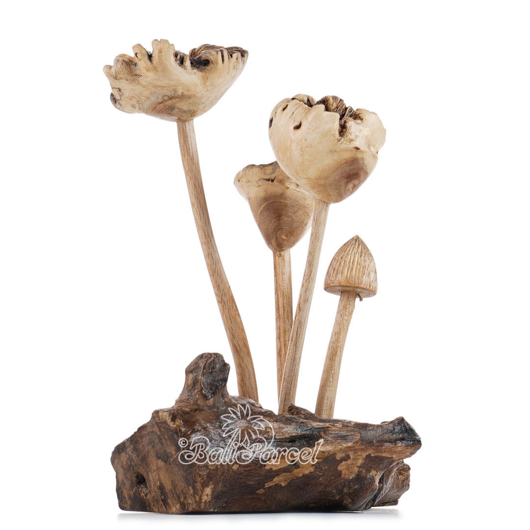 Wooden Parasite With Stand