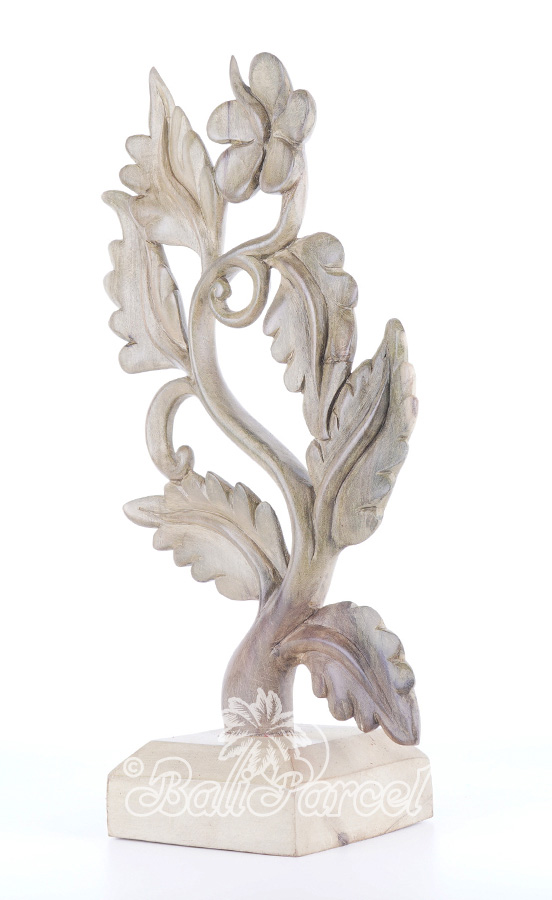Wooden Wallhanging, Handmade From Waru Wood With Natural Polished