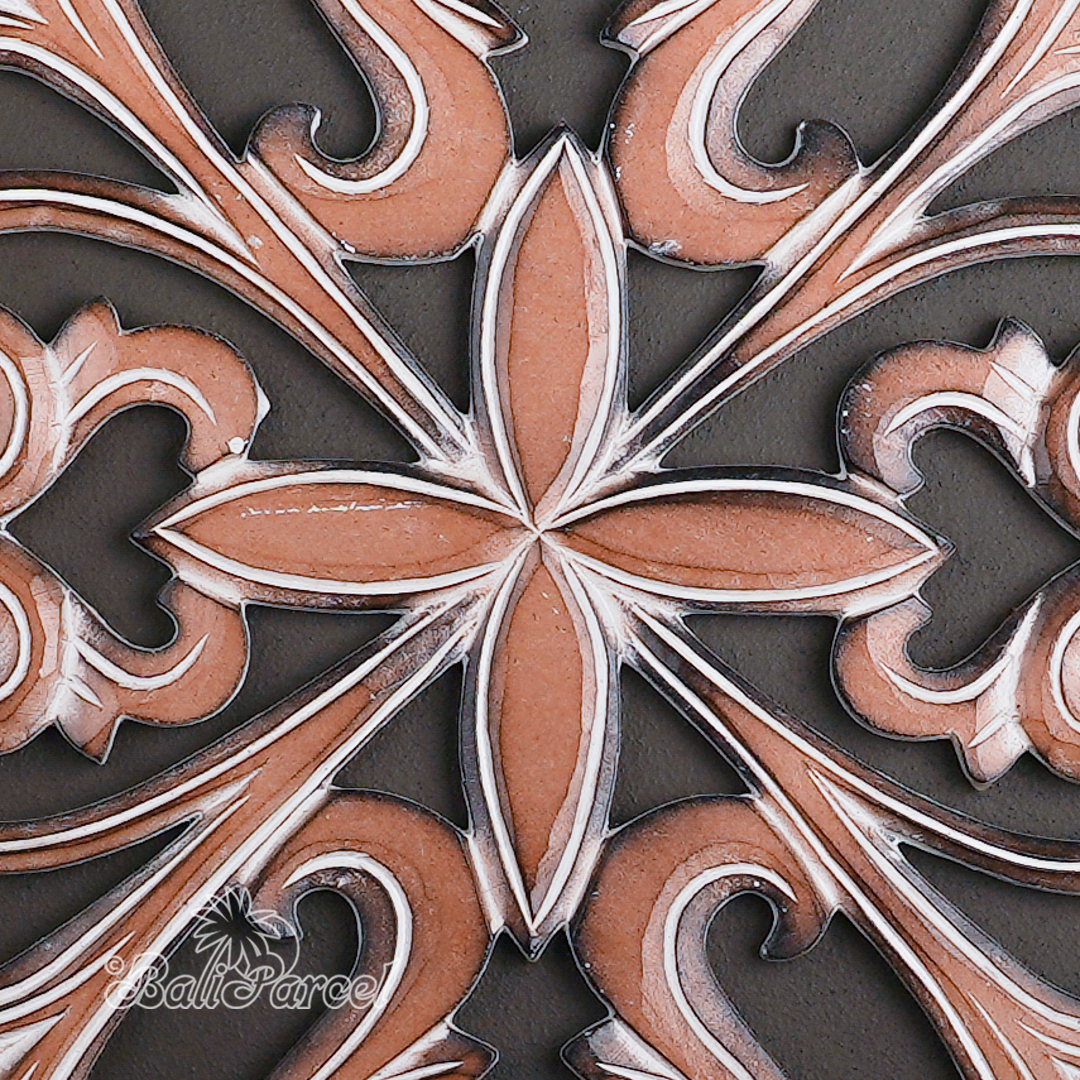 Wooden Wallhanging, Hand Made From Hardboard/ MDF, With Painted.