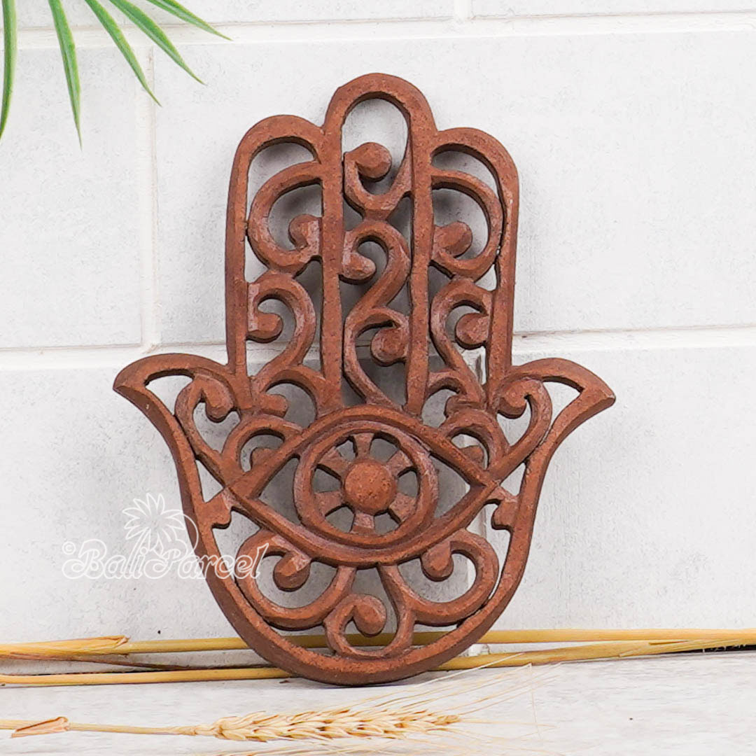 Wallhanging, Hand Made From Hardboard/ MDF, With Brown Color.