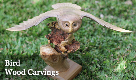 Birds Wood Carvings