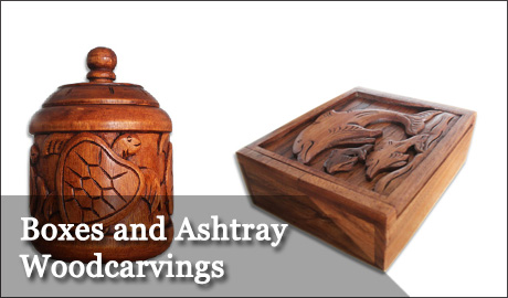 Box & Ashtray Wood Crafts