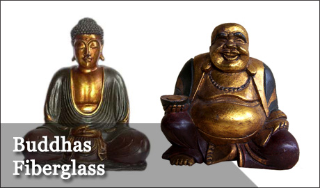 Buddha Stone & Fiberglass
