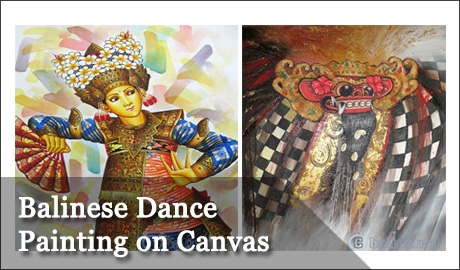 Wholesale Balinese Dance Painting