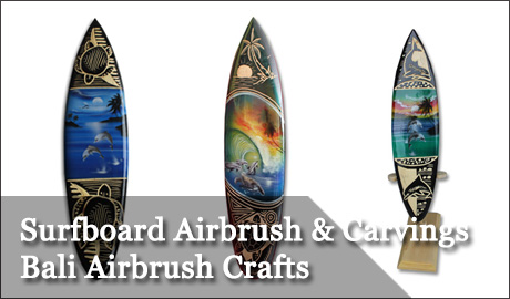Surfboard Airbrush & Carvings