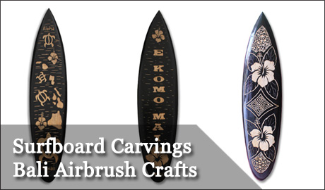 Surfboard Carvings